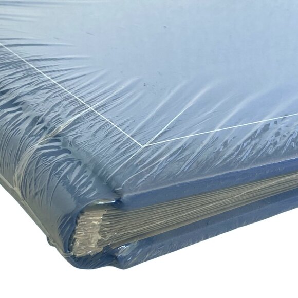 New Creative Memories Original 12x12 Scrapbook Album Sky Blue 15 Natural Pages - Picture 2 of 7